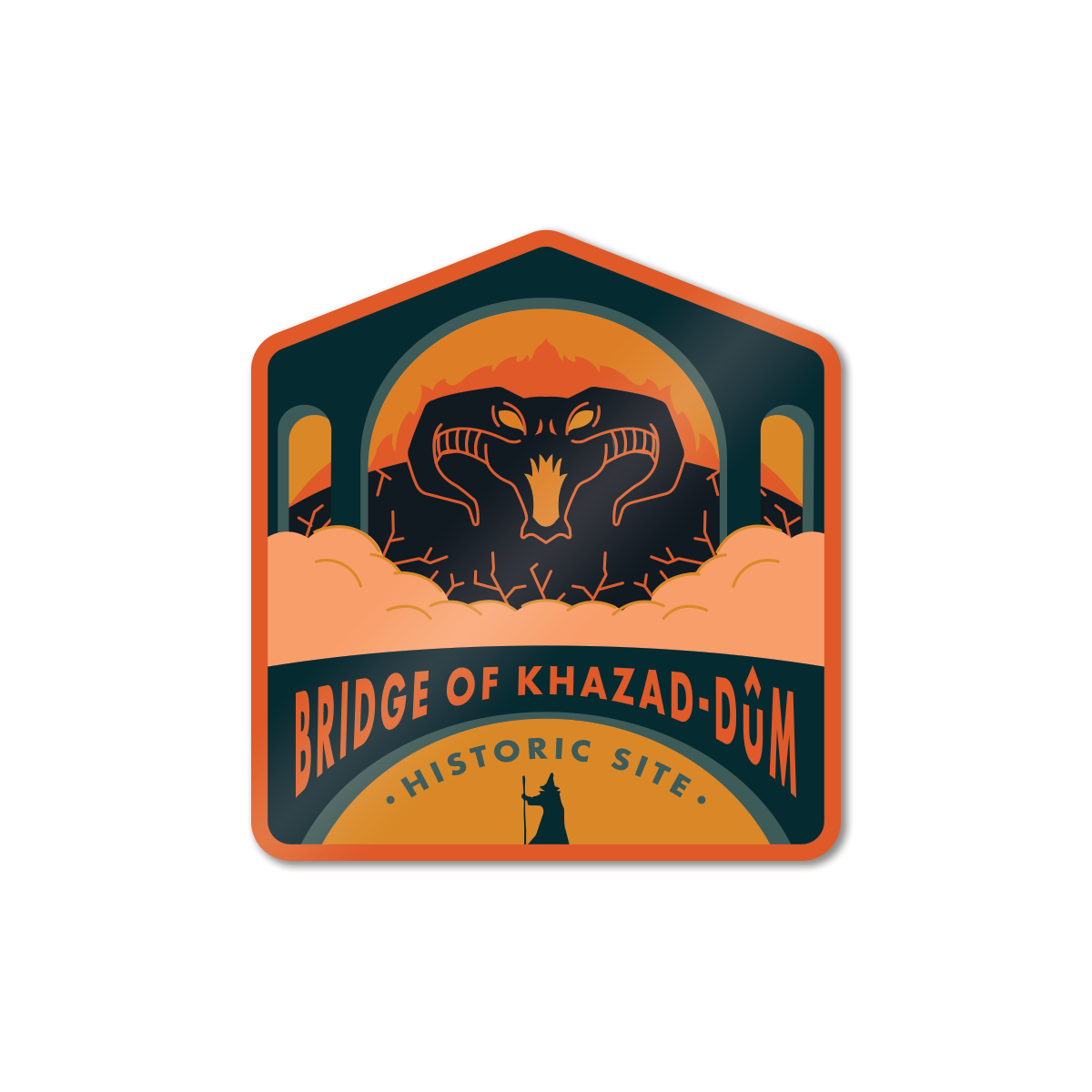 Khazad Dum Stickers for Sale