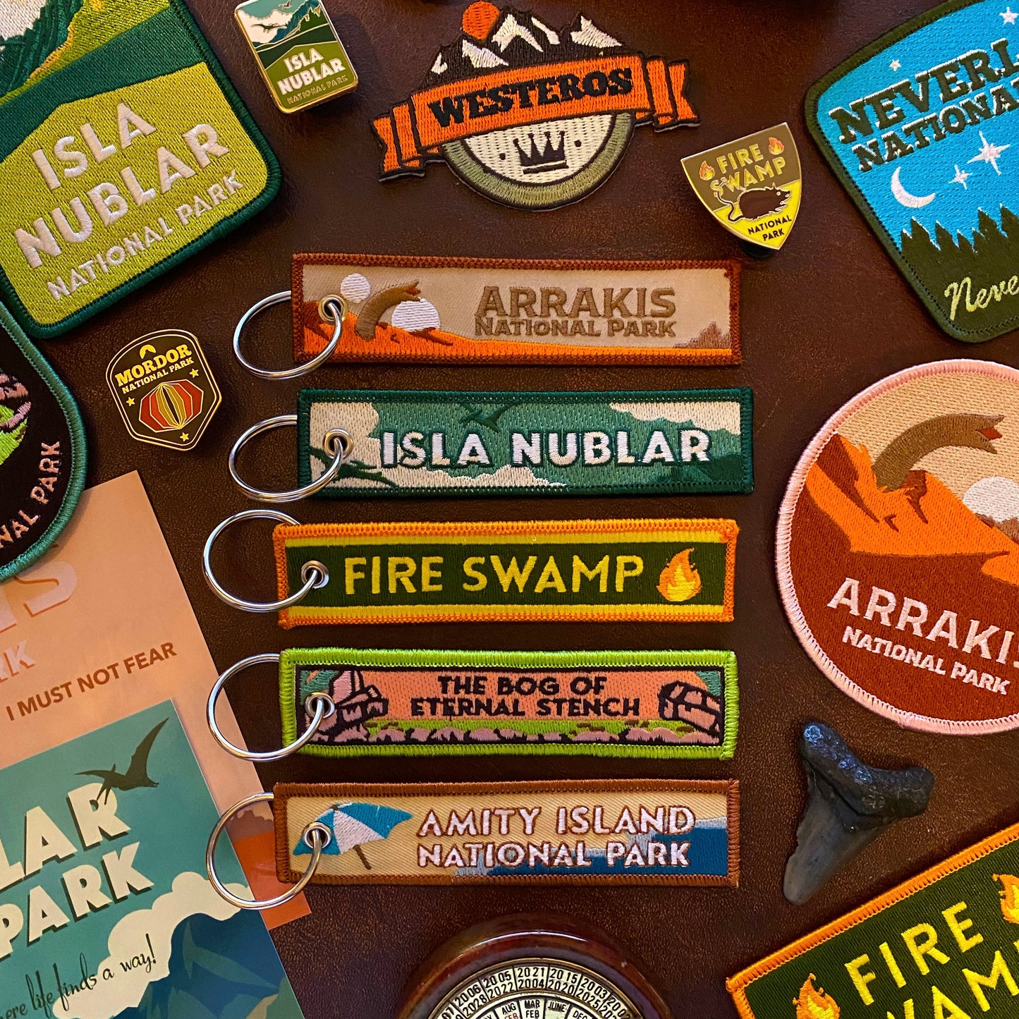 Isla Nublar National Park Key Tag