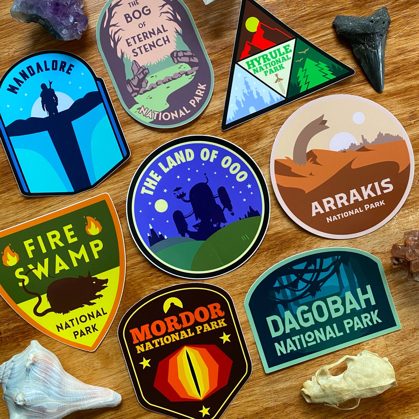 The Bog of Eternal Stench National Park Sticker