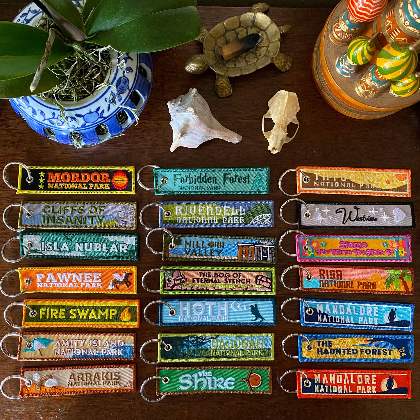 Rivendell National Park Key Tag