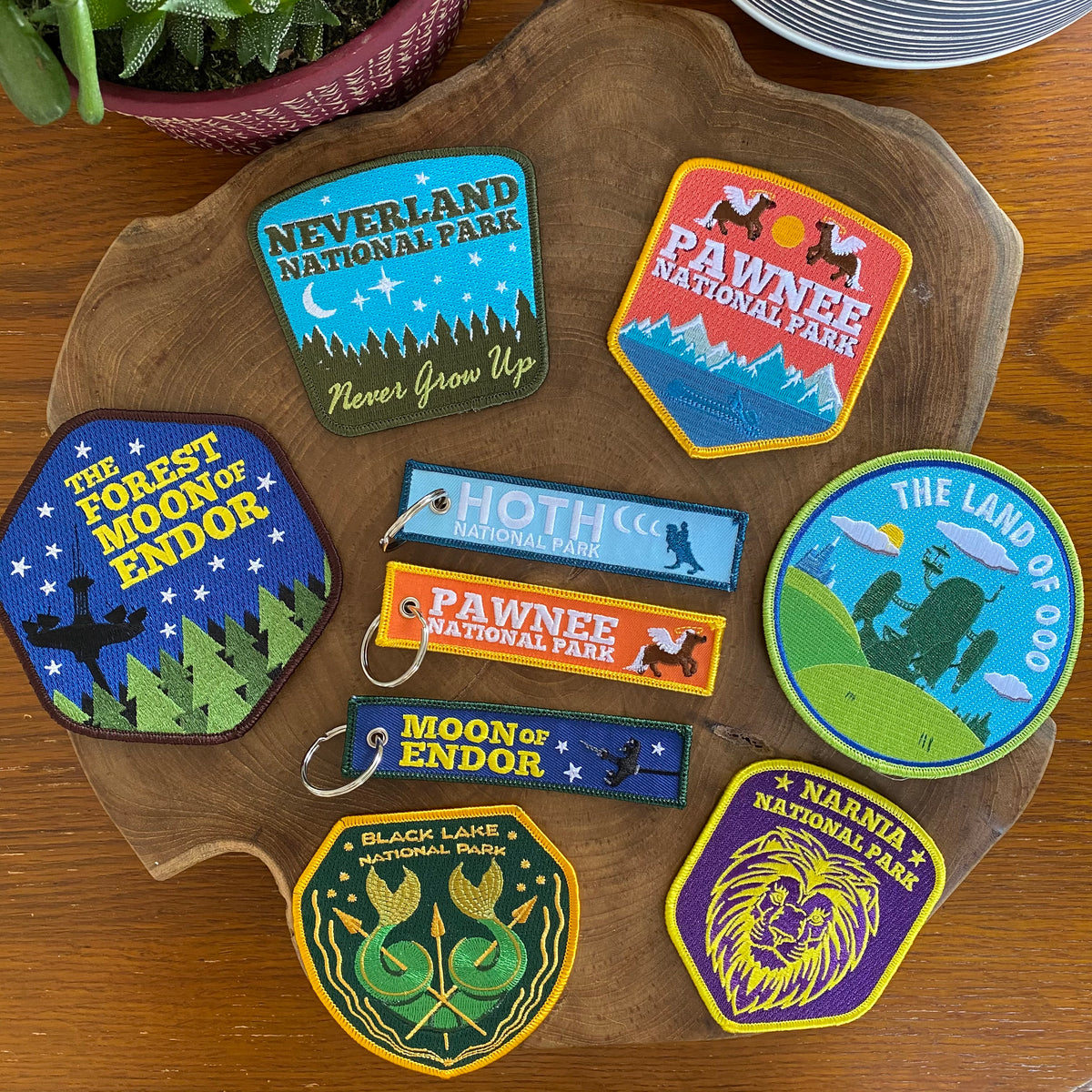 The Midnight Society - Fictional National Park Outpost Update: NEW Patches  & Key Tags have arrived! 🍂 Link in bio! While supplies last!