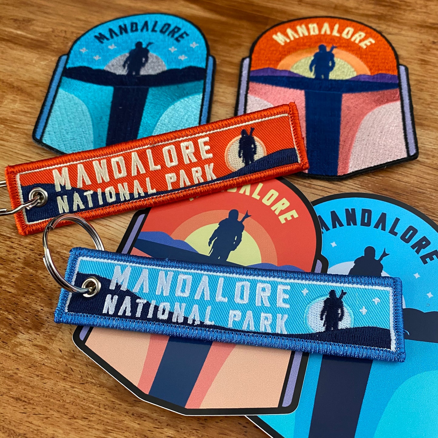 Mandalore National Park (Night) Key Tag
