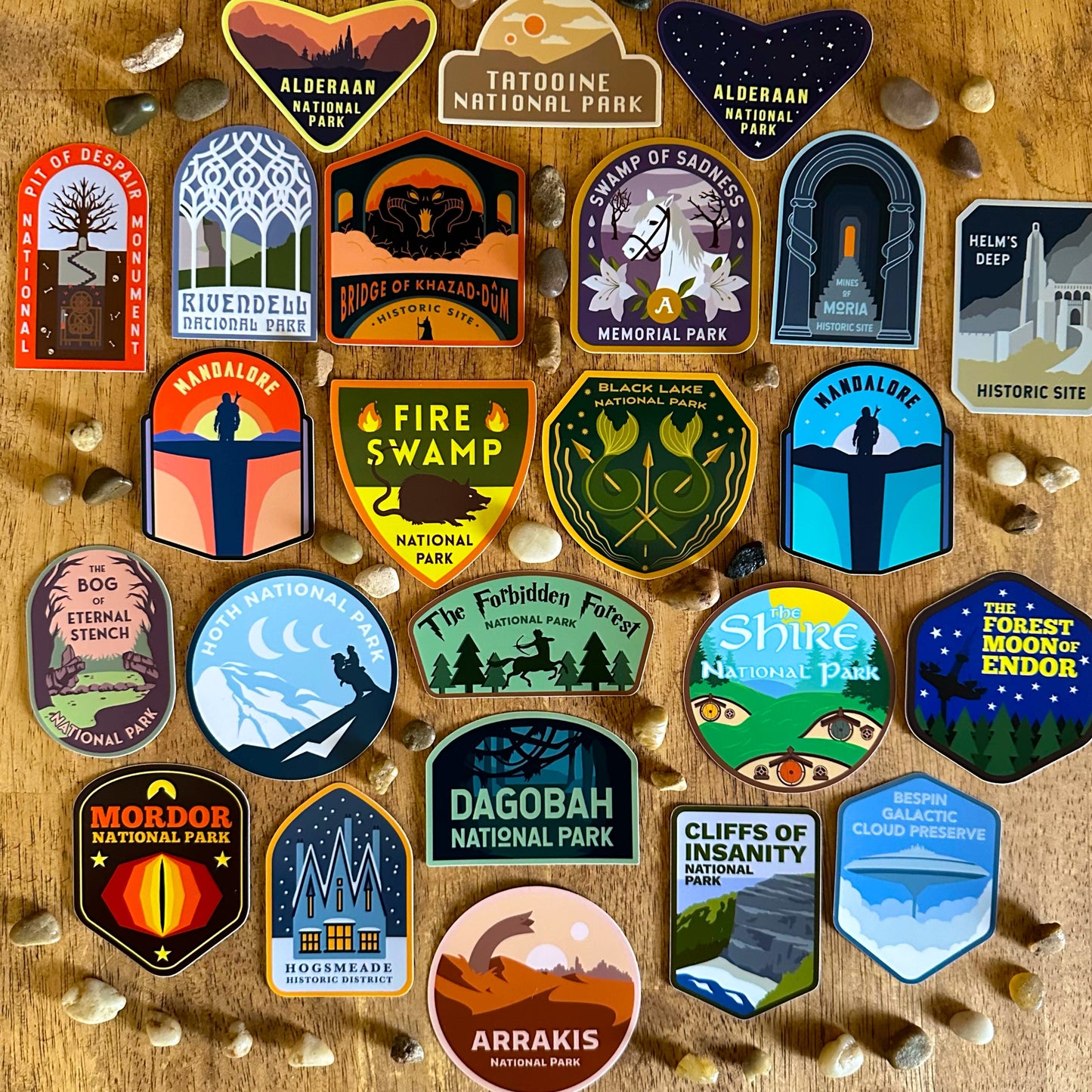Fictional Sticker Pack #2