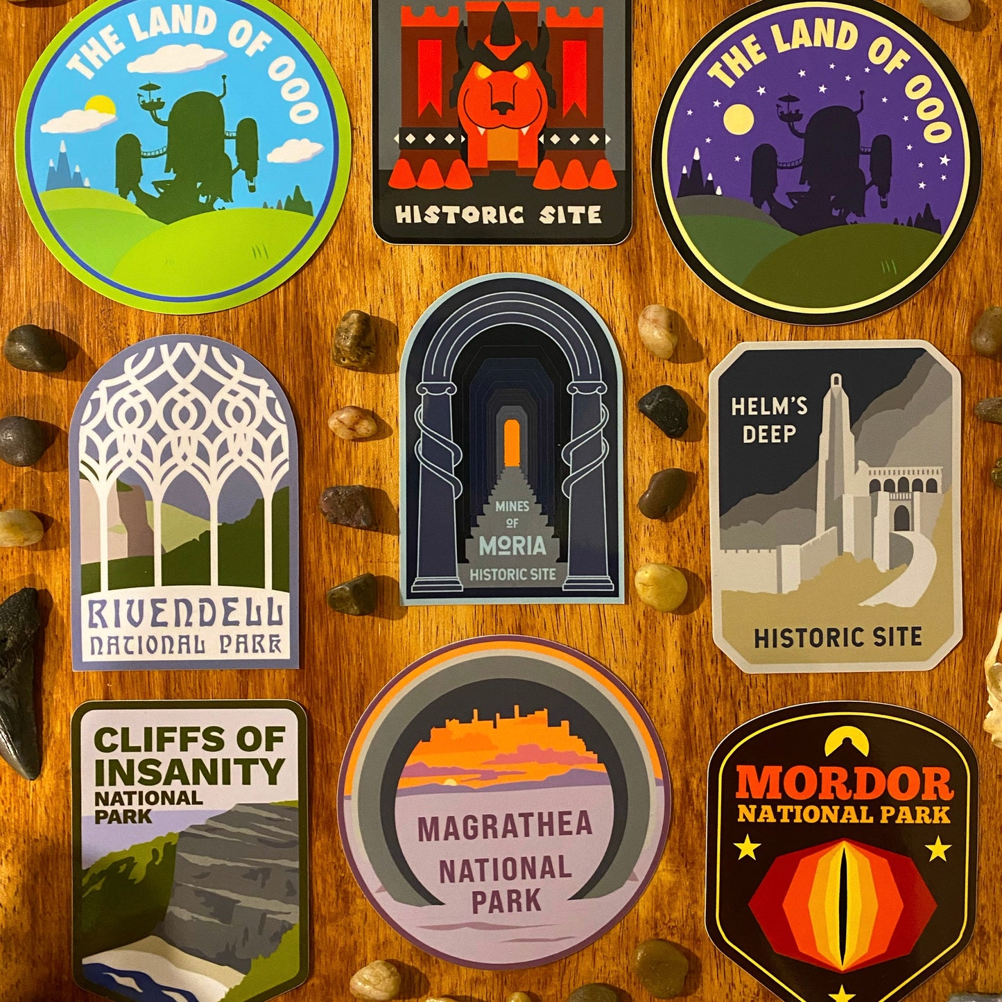 Cliffs of Insanity National Park Sticker