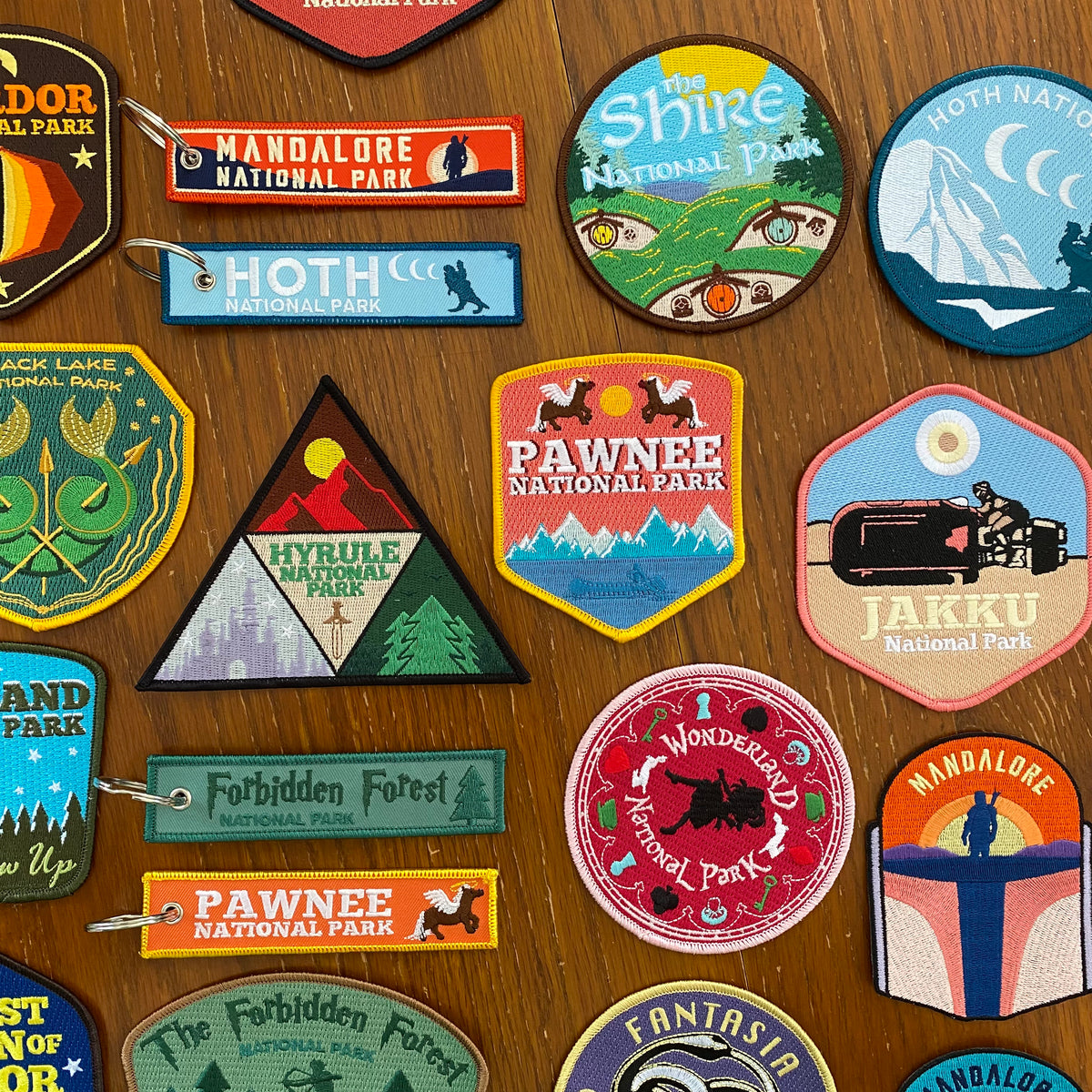Lord of the Rings National Park Patches 