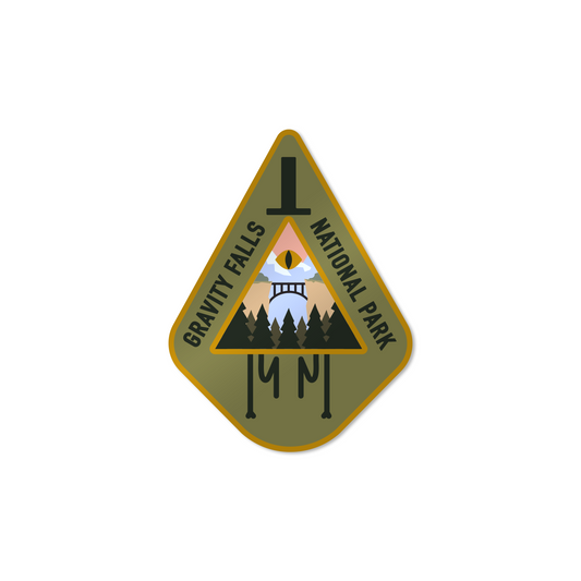 Gravity Falls National Park Sticker