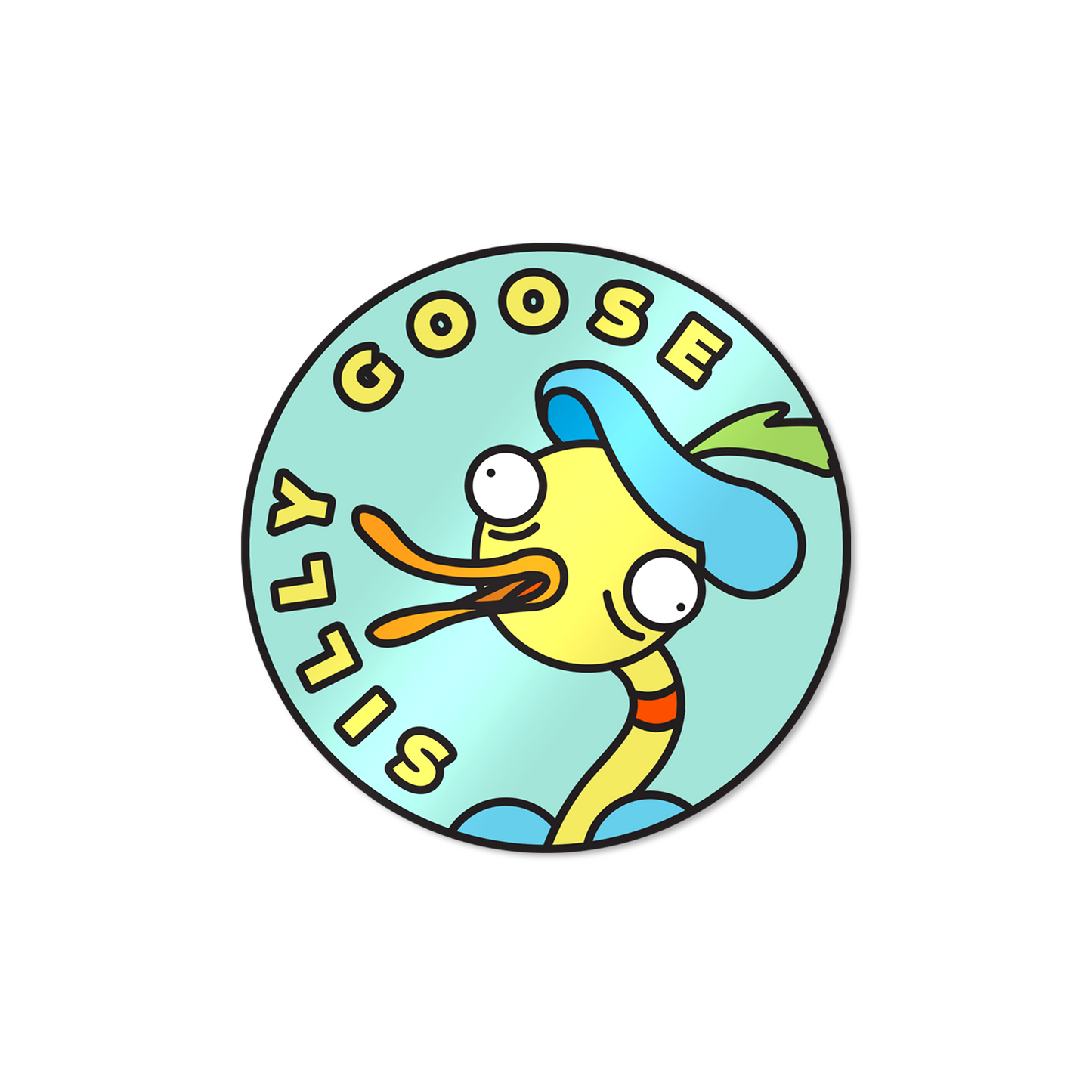 Silly Goose Sticker