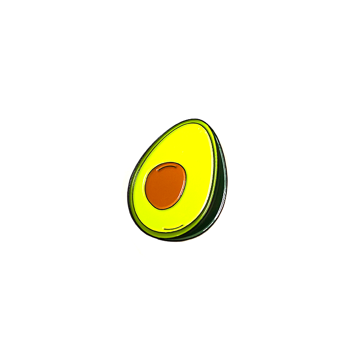 Ripe Avocado Enamel Pin