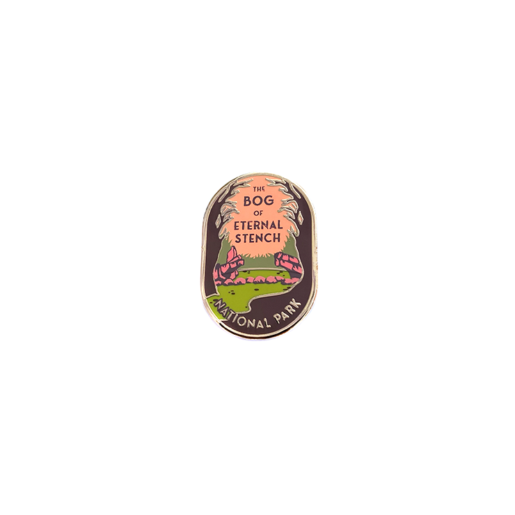 The Bog of Eternal Stench National Park - Enamel Pin (Seconds)