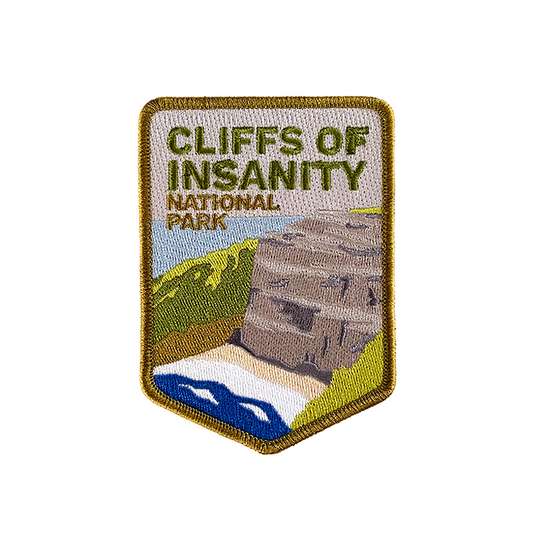 Cliffs of Insanity National Park Patch