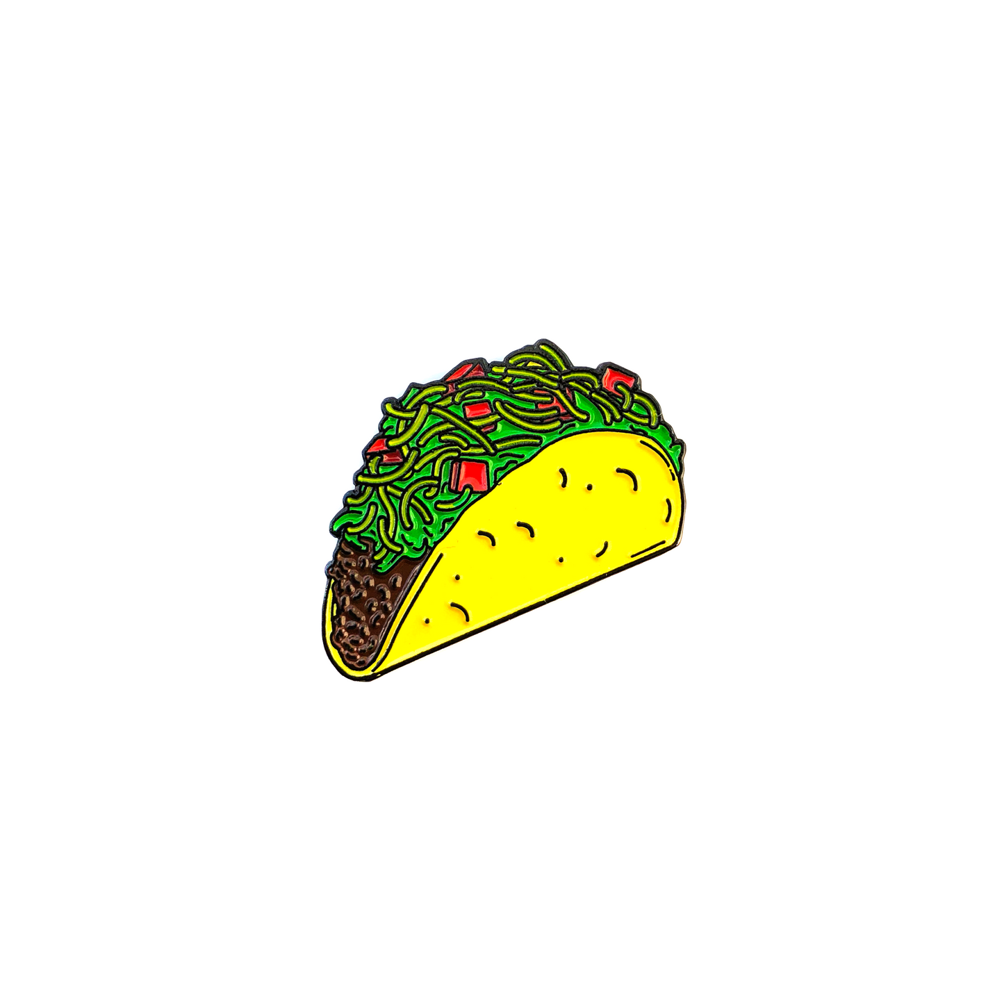 Crunchy Taco Enamel Pin