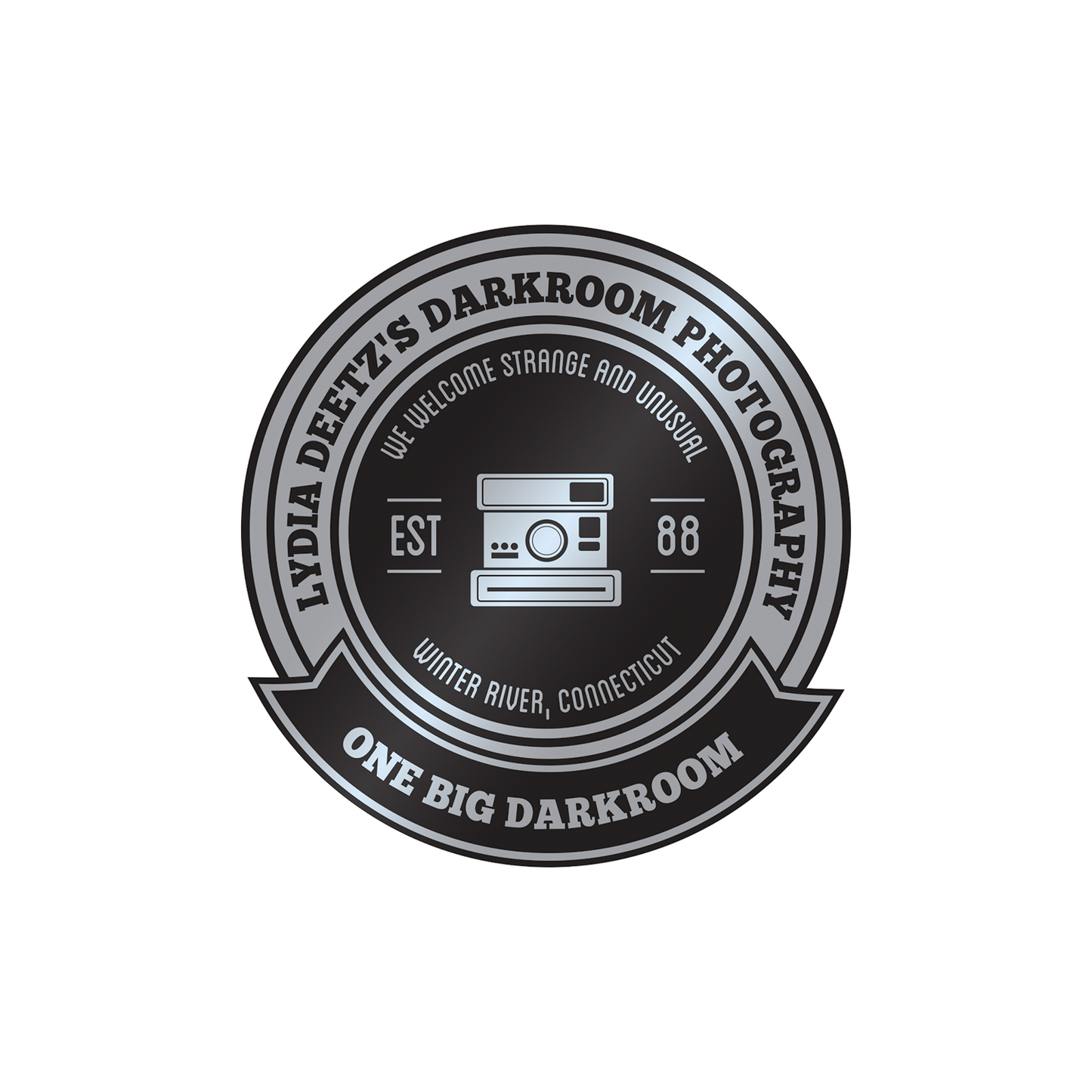 Lydia Deetz's Dark Room Photography Sticker