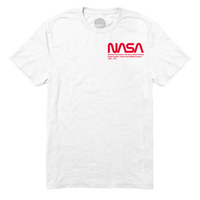 Project Apollo Tee - White / Red