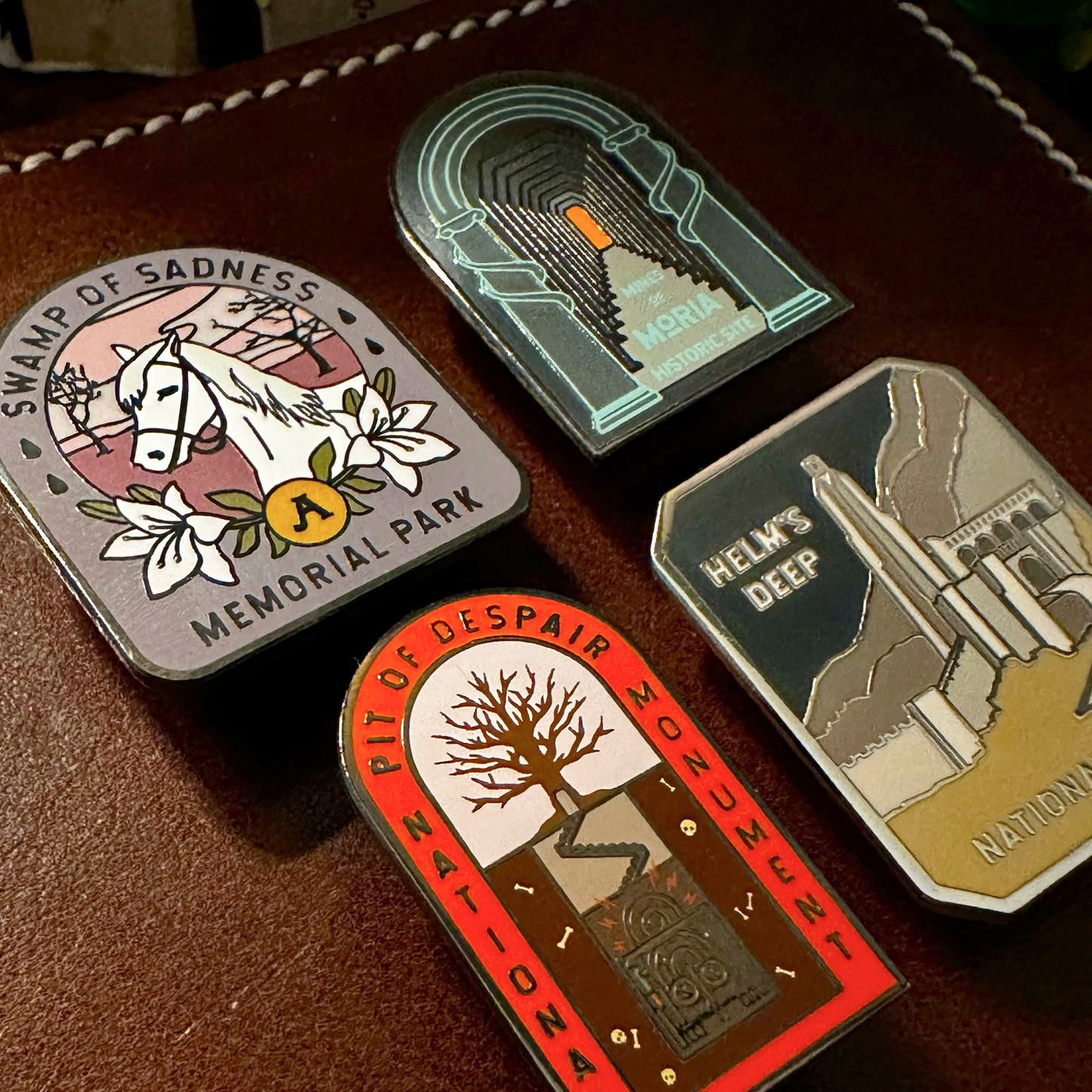 Helm's Deep Historic Site - Enamel Pin