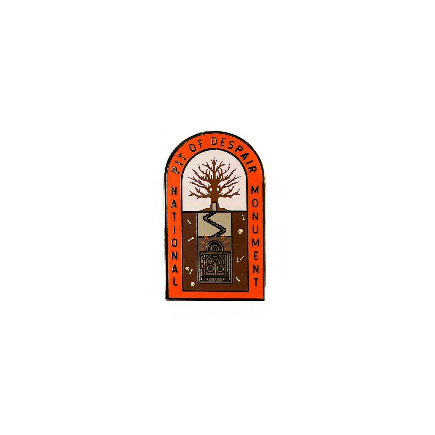 Pit of Despair National Monument - Enamel Pin