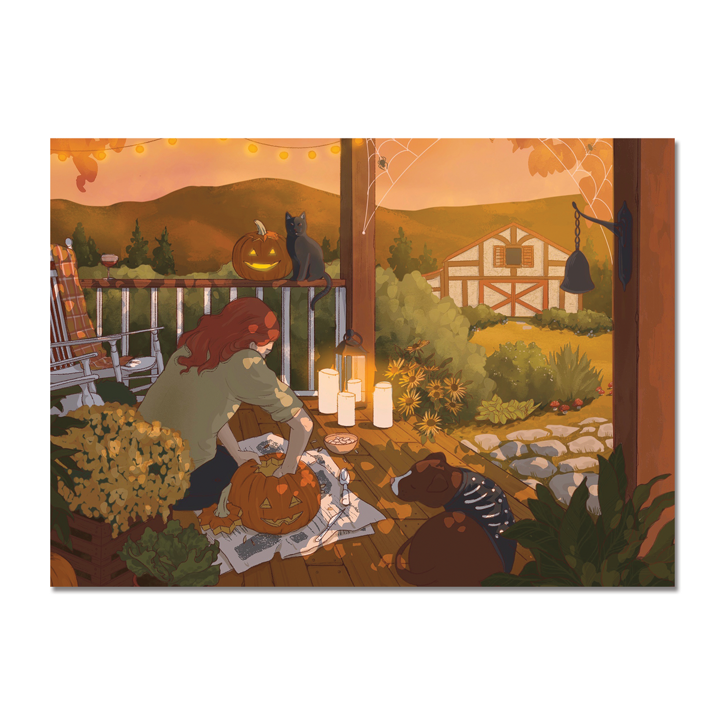 Fall Vibes Postcard