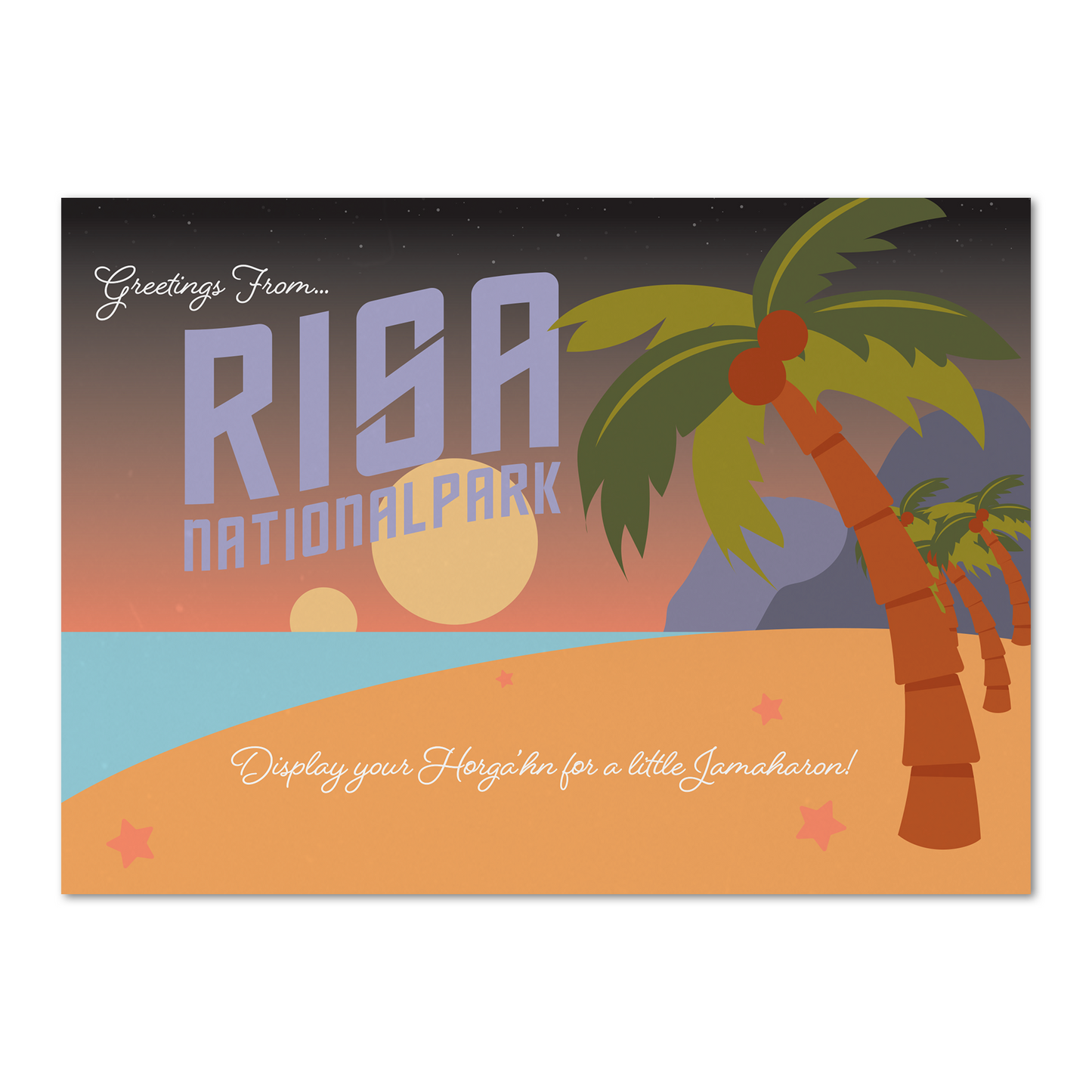 Risa National Park Postcard