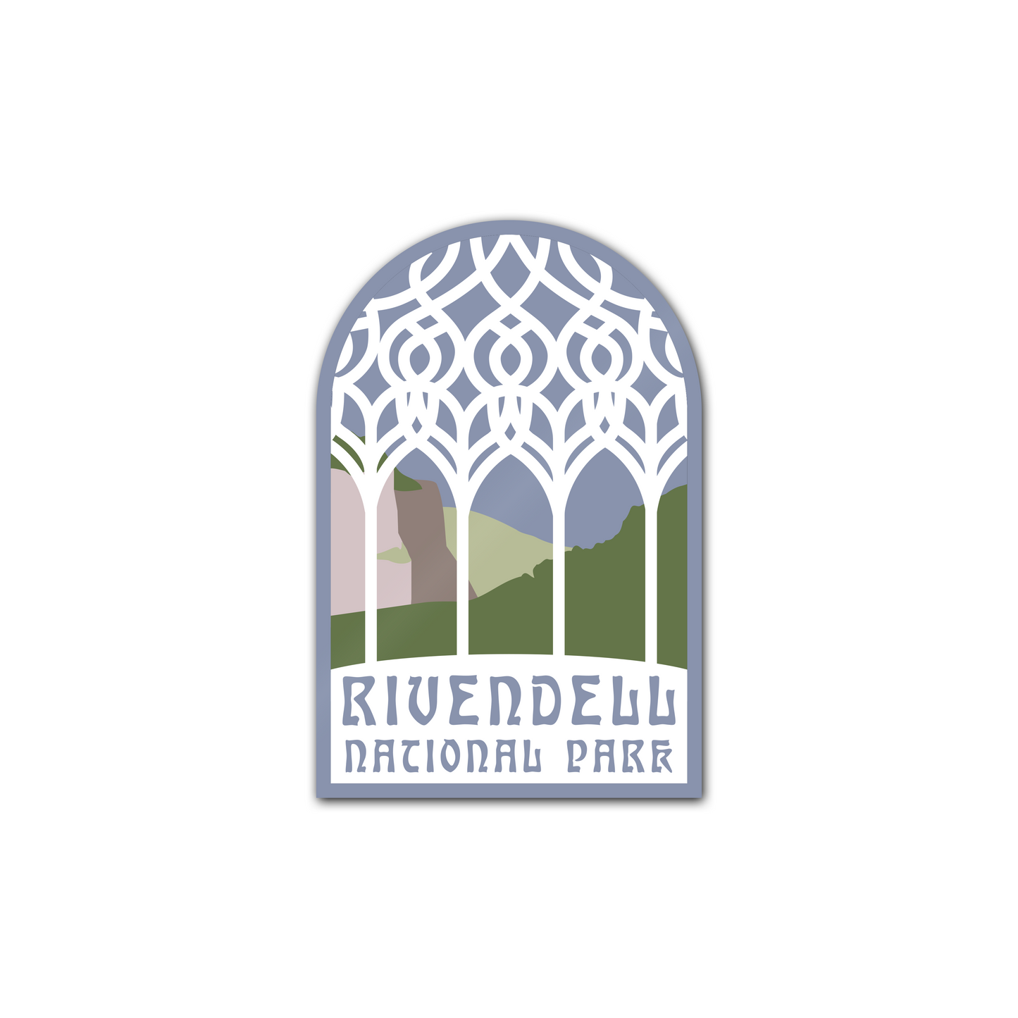 Rivendell National Park Sticker