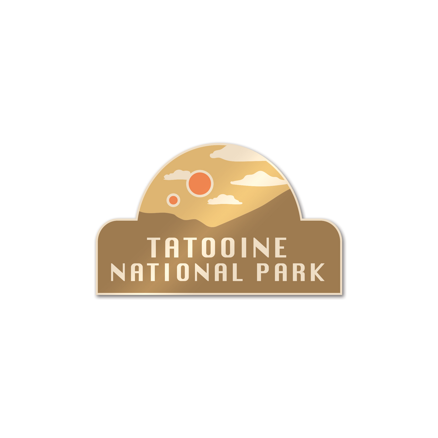 Tatooine National Park Sticker