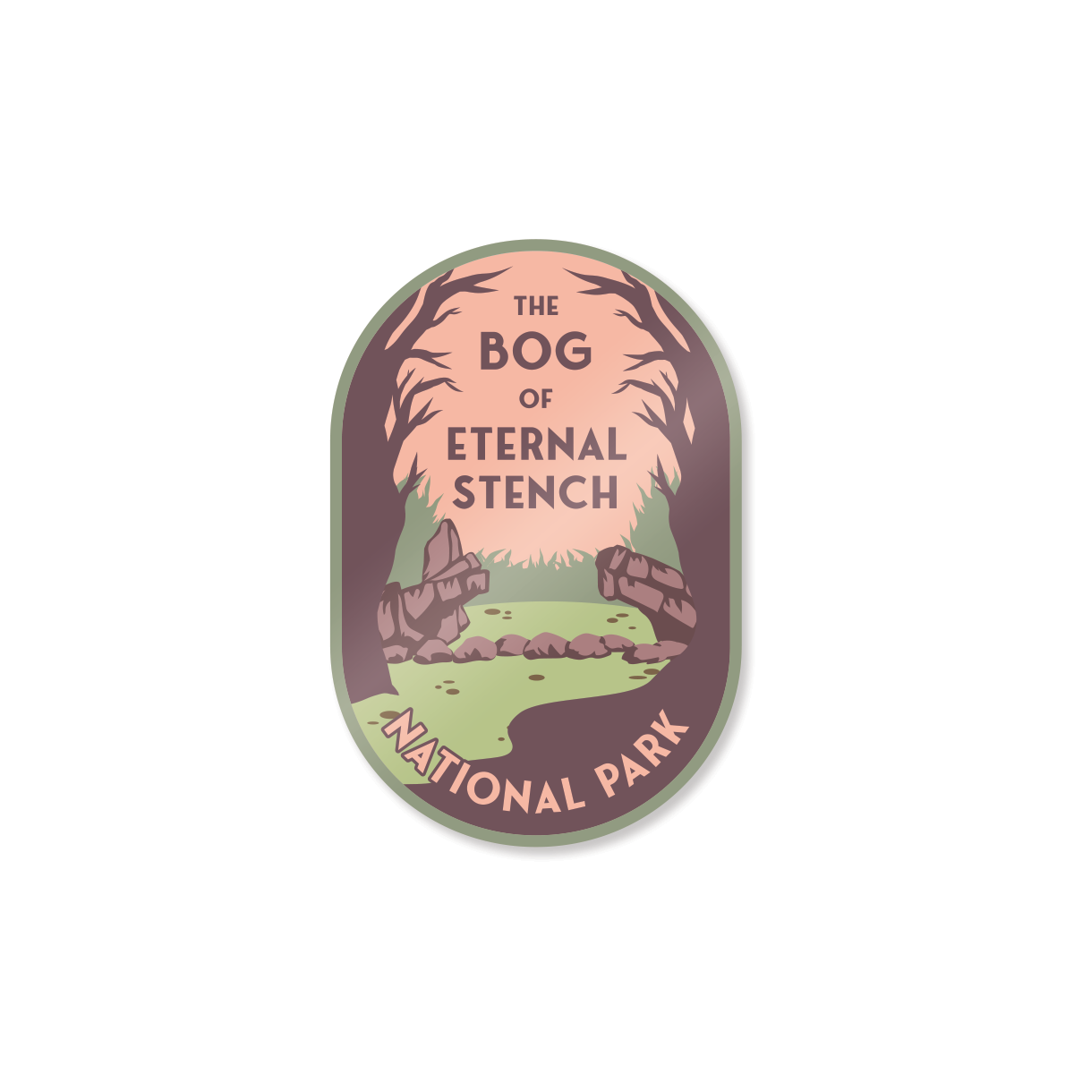 The Bog of Stench National Park Magnet The Midnight Society