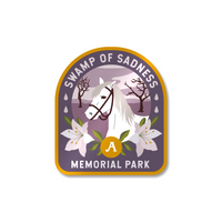 Swamp of Sadness Memorial Park Sticker