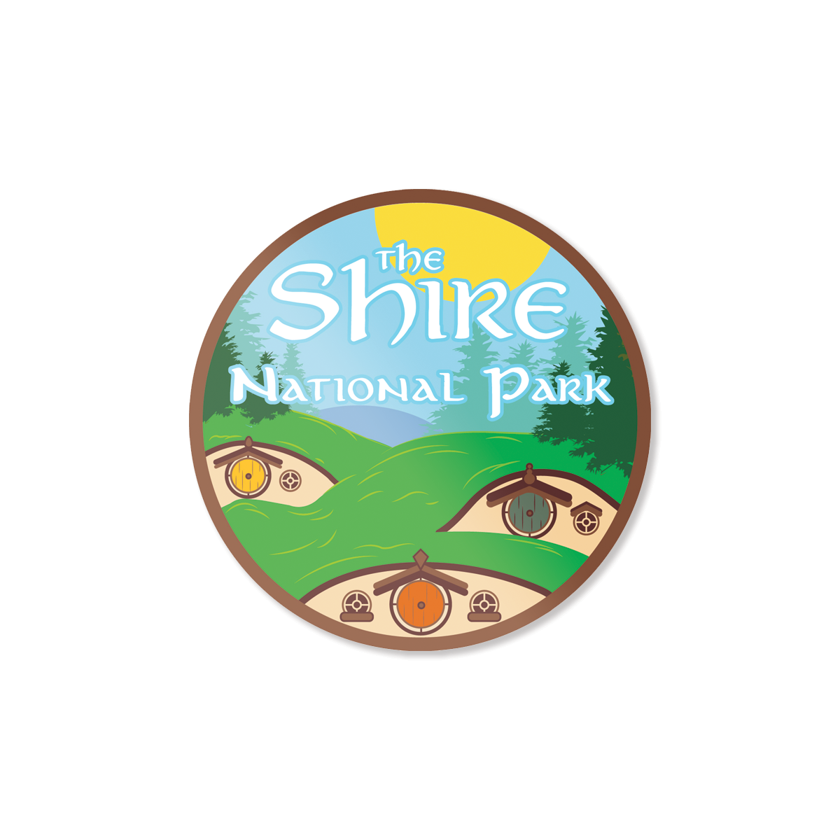 The Shire National Park Sticker