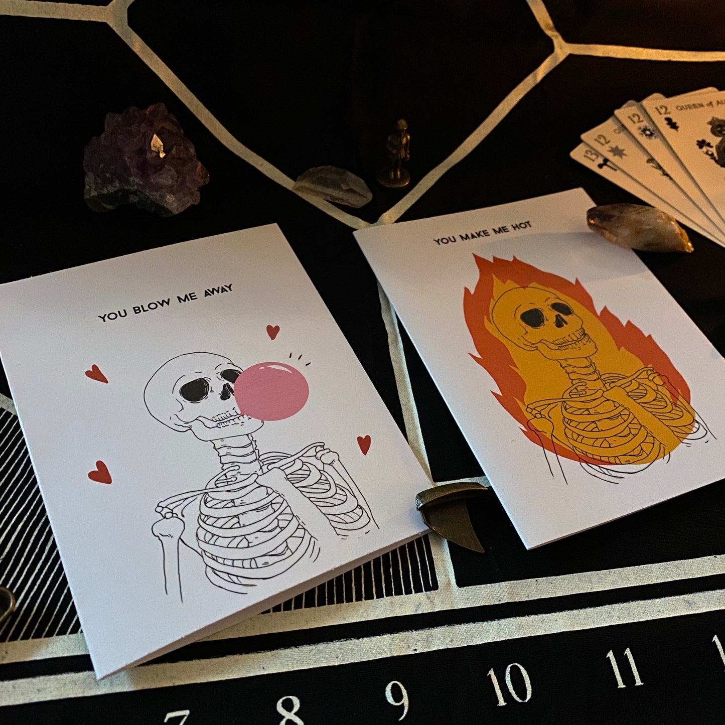 You Make Me Hot Valentine's Day Card