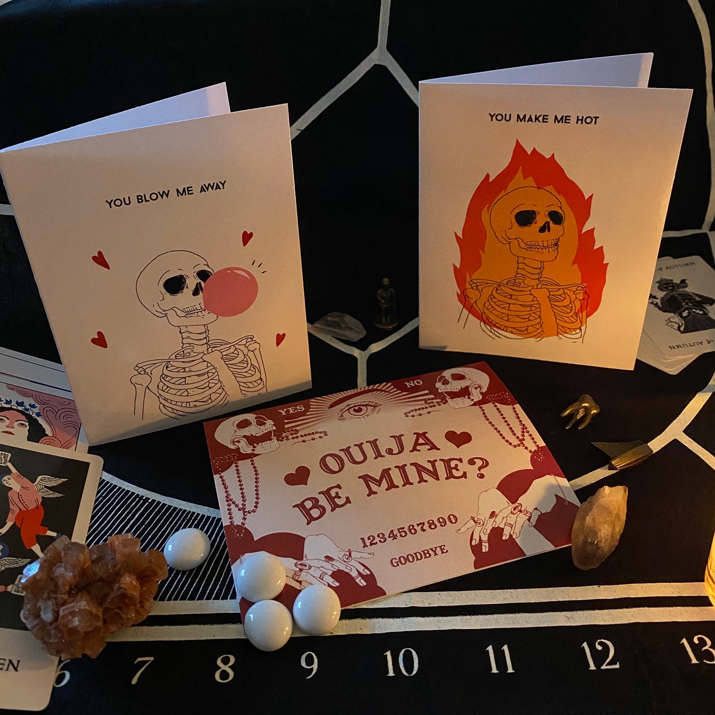 Miniature Valentine's Day Cards Set