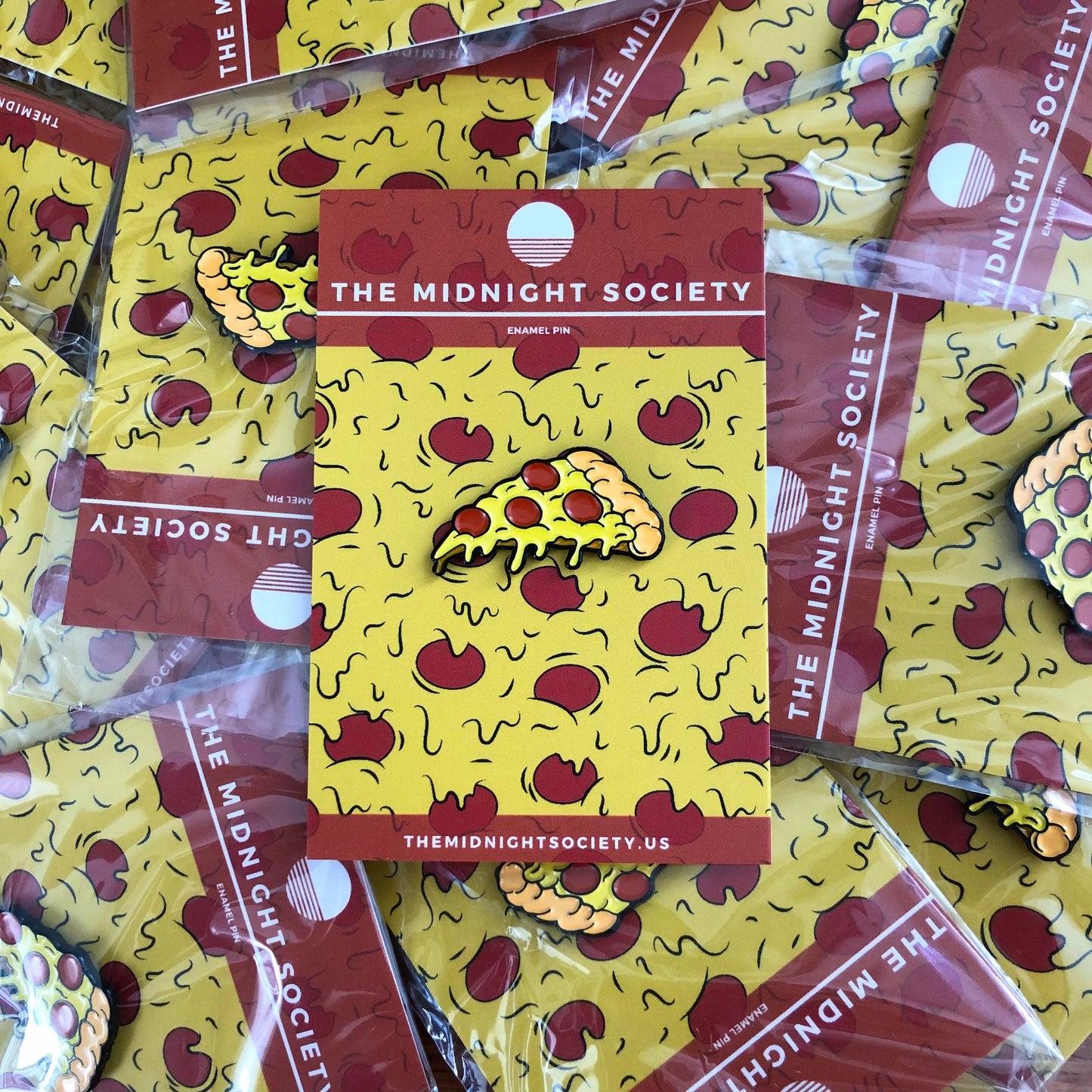 Pizza Slice Enamel Pin