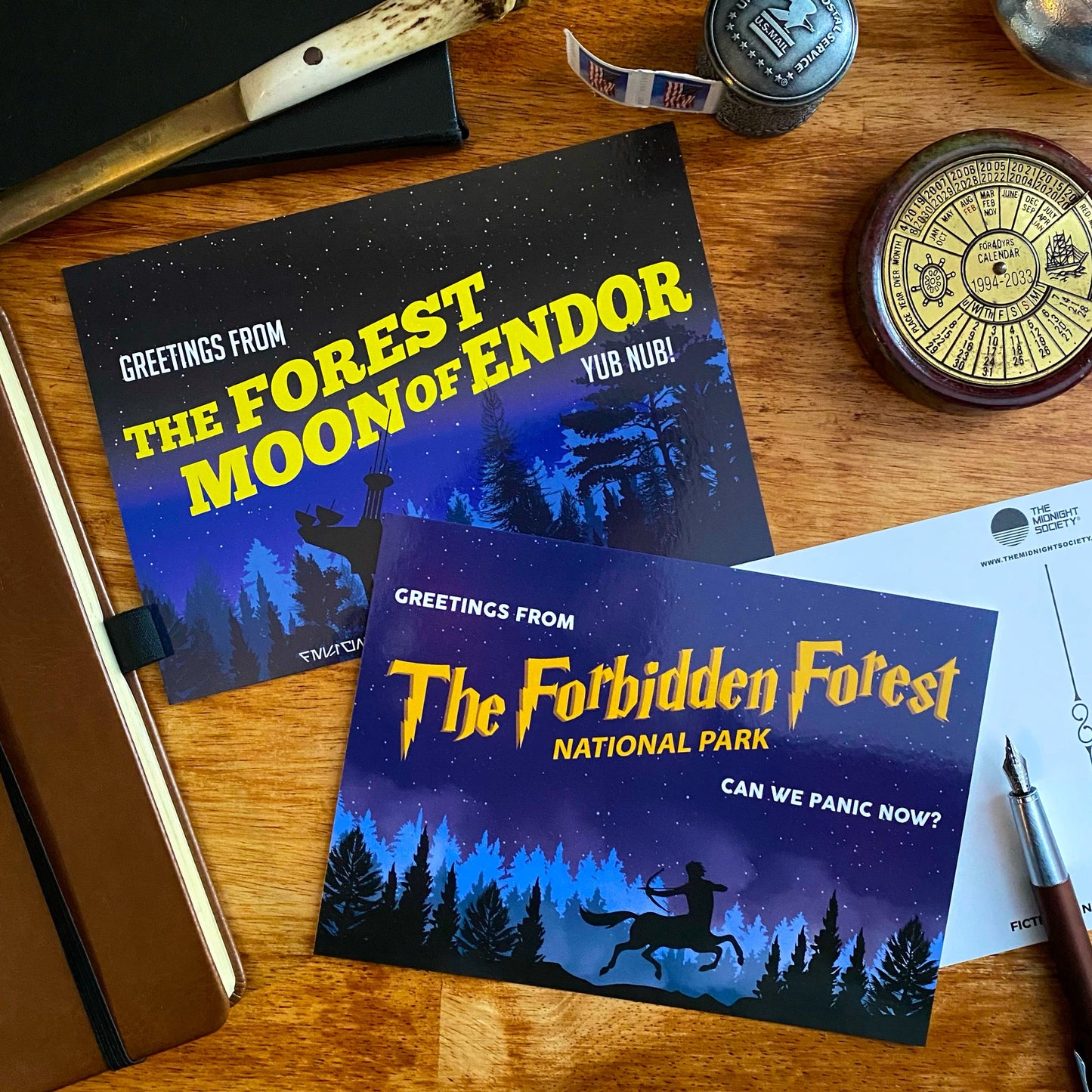 Fictional Park Postcard Set