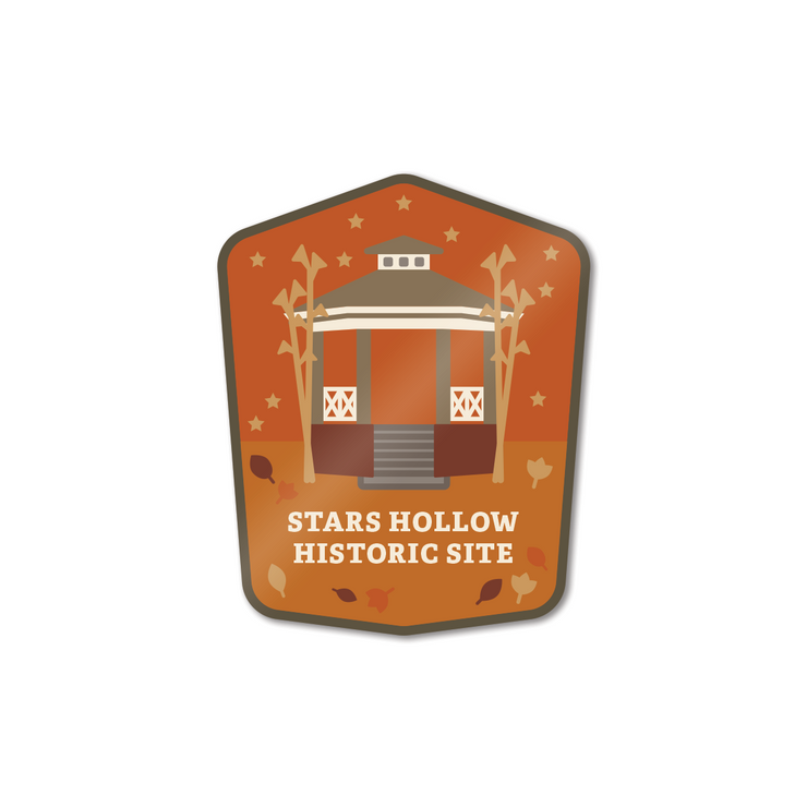 Stars Hollow Historic Site (Fall) Sticker