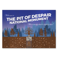 Pit of Despair National Monument Postcard (Seconds)