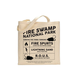 Fire Swamp National Park Tote Bag - Natural