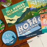 Hoth National Park Postcard
