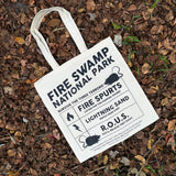 Fire Swamp National Park Tote Bag - Natural