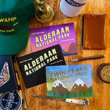 Twin Peaks National Park Postcard