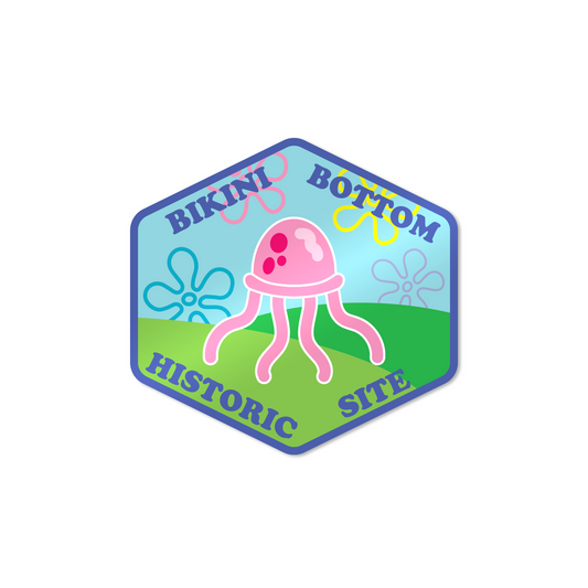 Bikini Bottom Historic Site Sticker