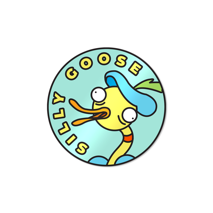 Silly Goose Sticker