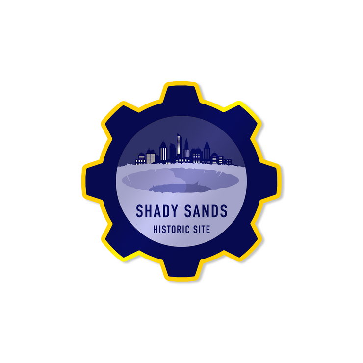 Shady Sands Historic Site (Night) Sticker