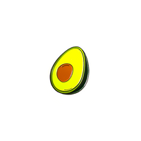Ripe Avocado Enamel Pin