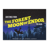 The Forest Moon of Endor Postcard