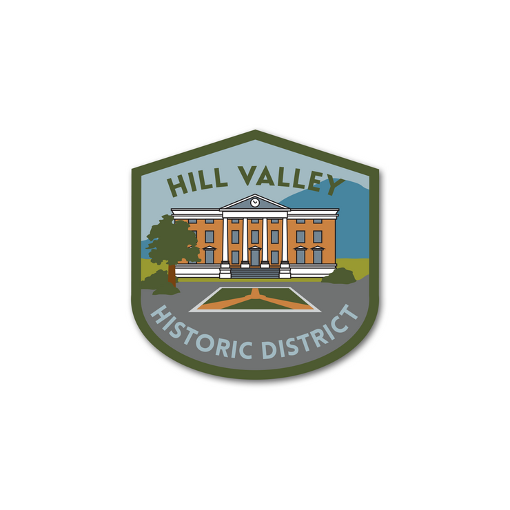 Hill Valley Historic District (1955) Sticker