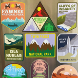 Twin Peaks National Park Magnet