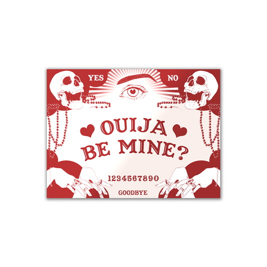 Ouija Be Mine? Valentine's Day Card