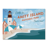 Amity Island National Park Postcard
