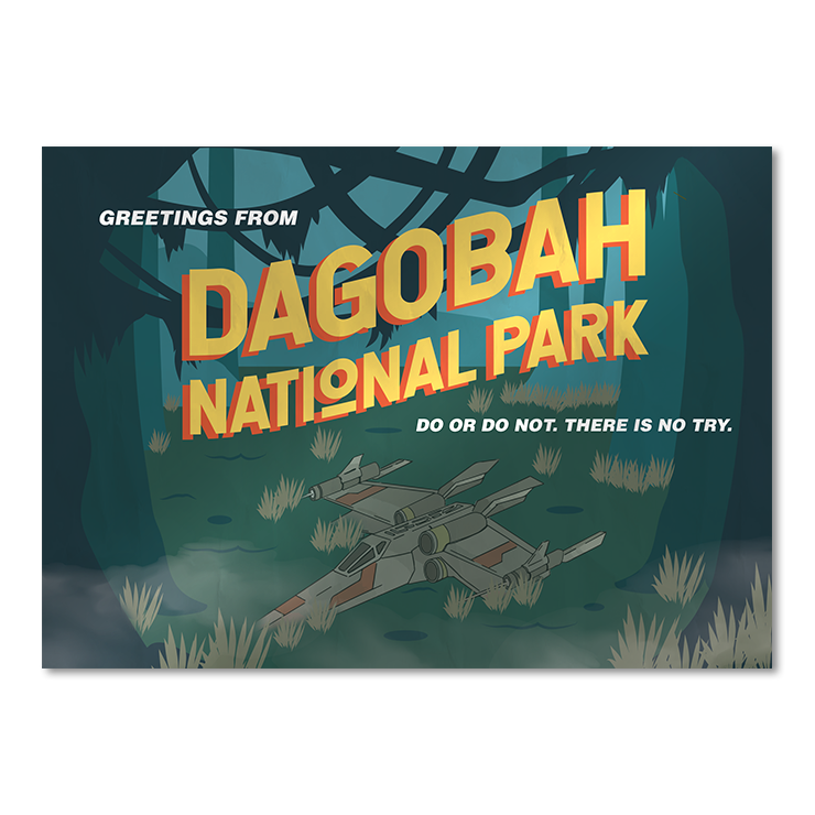 Dagobah National Park Postcard