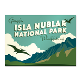 Isla Nublar National Park Postcard