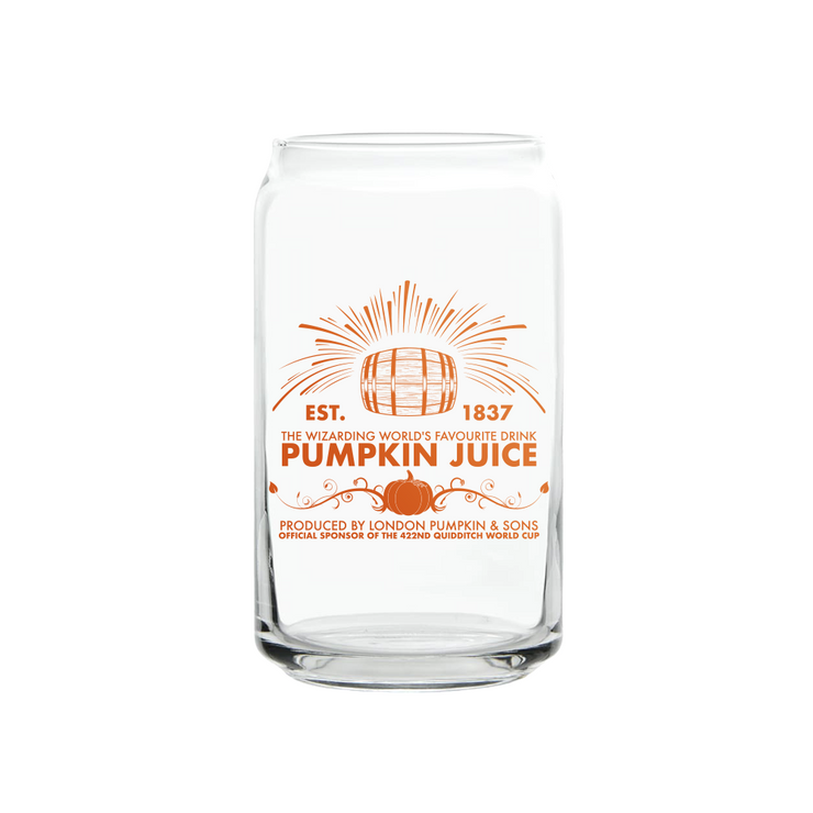 Pumpkin Juice - 16oz Can Glass