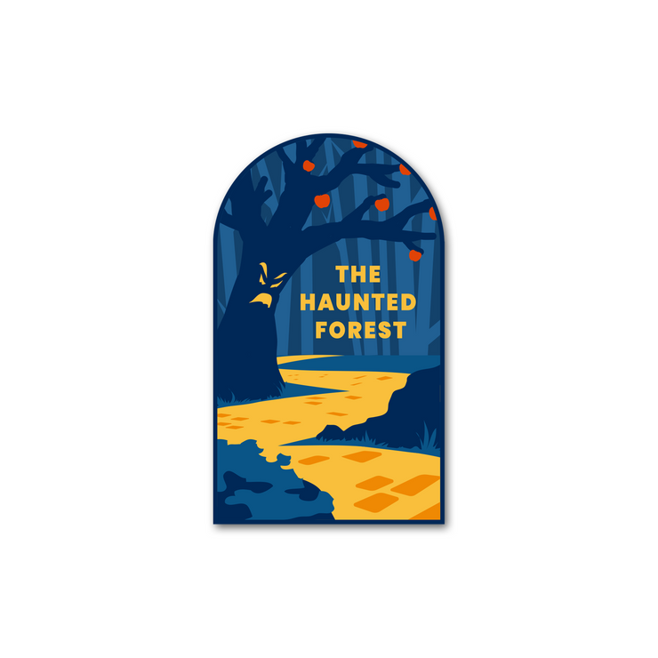 The Haunted Forest Sticker