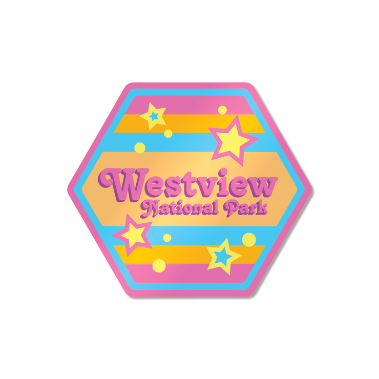 Westview National Park (1980s) Sticker